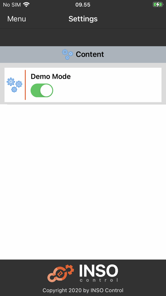 #6. INSO Config (iOS) 由: INSO Control ApS