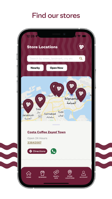 Costa Coffee Club BH Screenshot