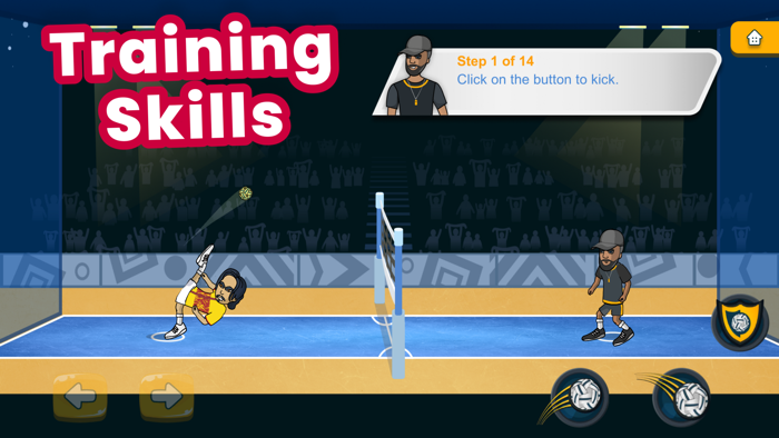 Soccer and Volley Sepak Star