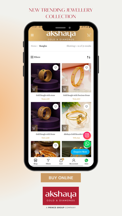 Akshaya Gold and Diamonds Screenshot