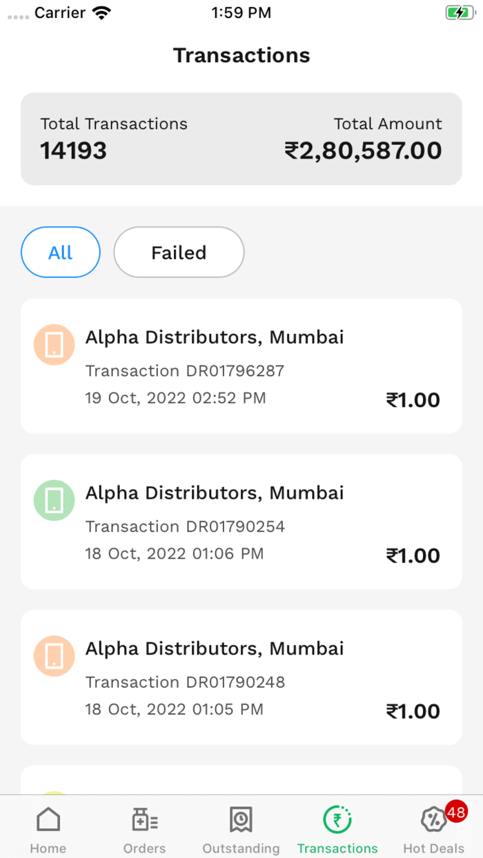 Retailio Retailer - B2B Pharma