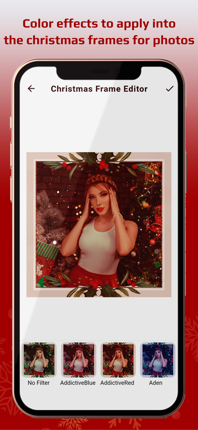 Christmas Photo Fram Editor