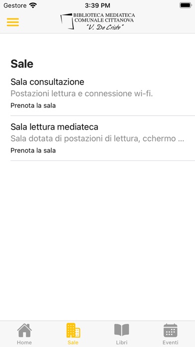 Biblioteca Comune di Cittanova Screenshot