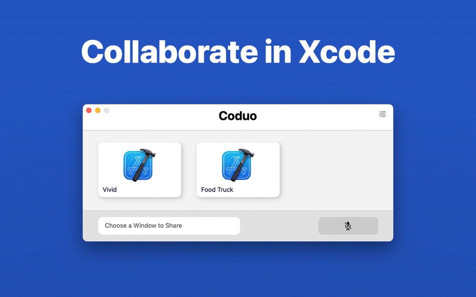 Coduo - Pair coding for Xcode - 1.1 - (macOS)