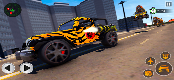 Thunder Lion Robot Game