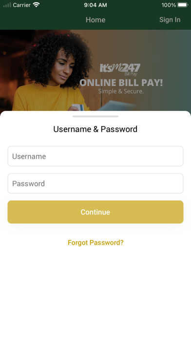 YS Federal Credit Union Screenshot