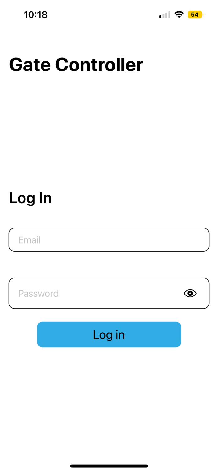 Gate Controller BLE and WiFi