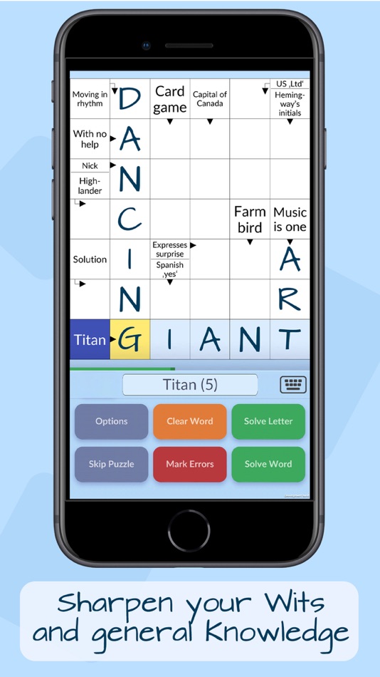 #5. Crossword Plus: the Puzzle App (iOS) 由: the binary family
