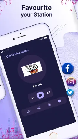 Game screenshot Live Costa Rica Radio Stations apk
