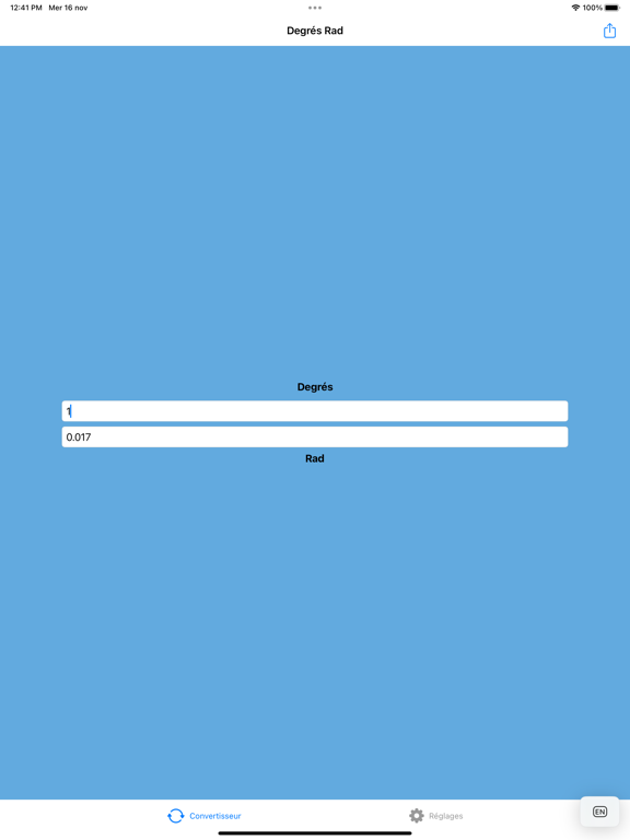 Screenshot #4 pour Degrés Rad