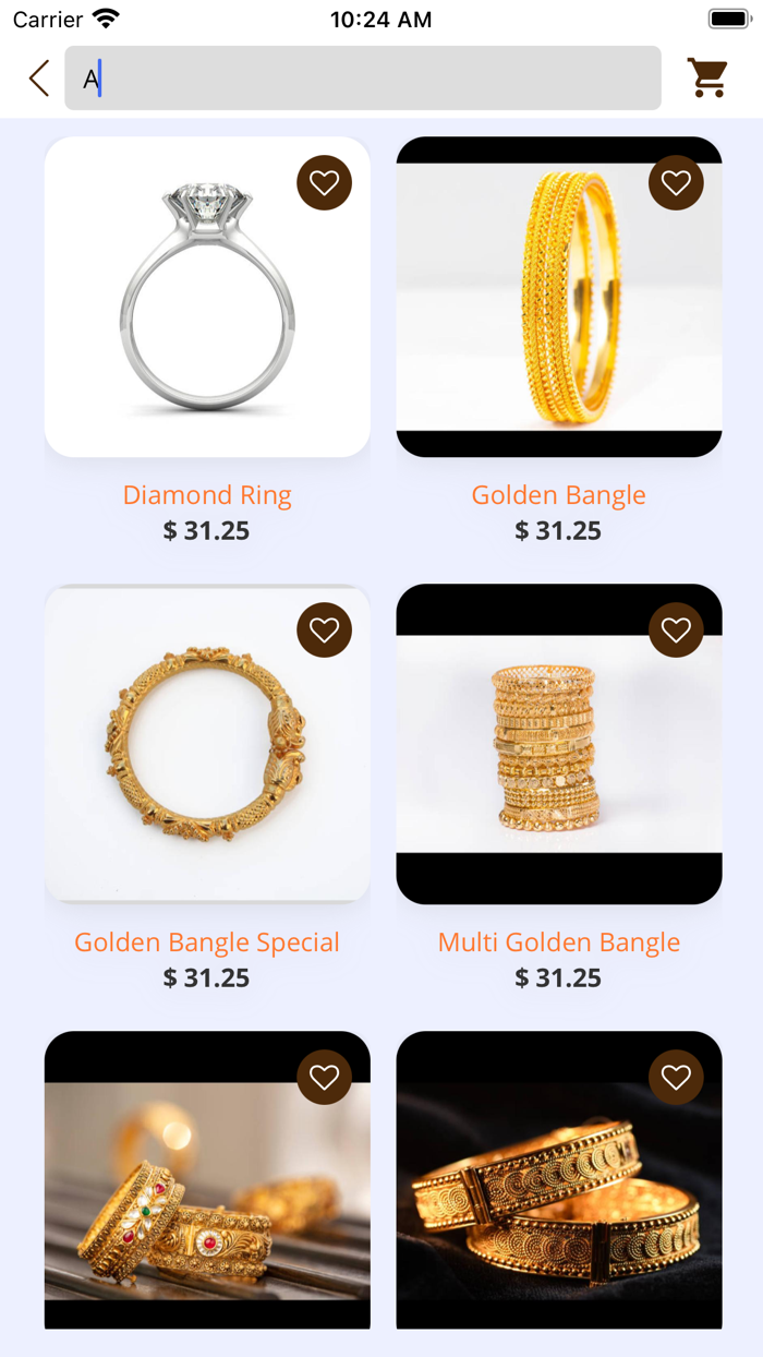 Online Jewelry Store