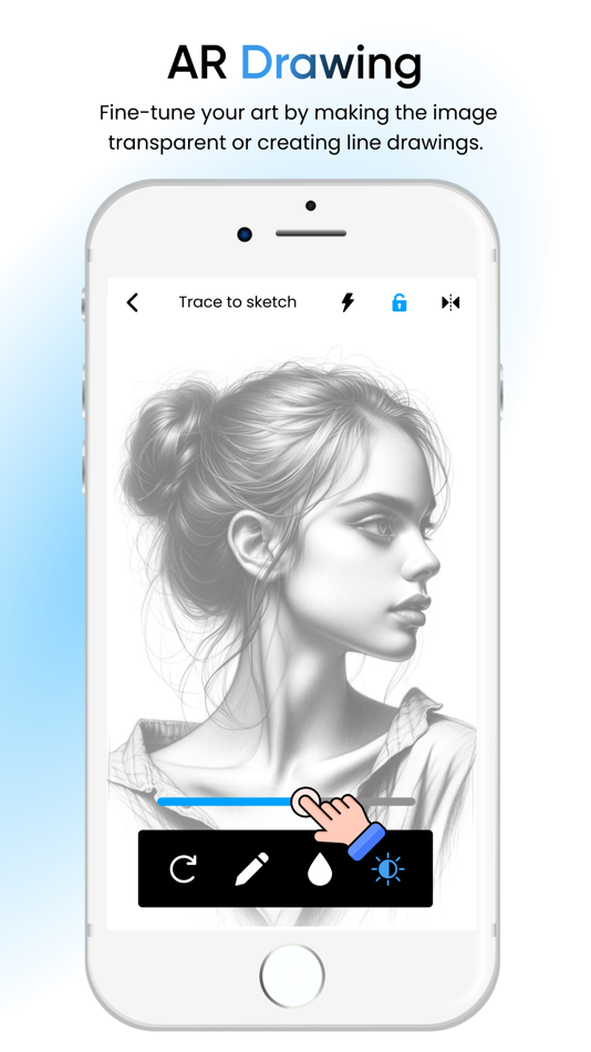 #1. AR Draw Sketch & Paint (iOS) 由: Sagar Bhatt