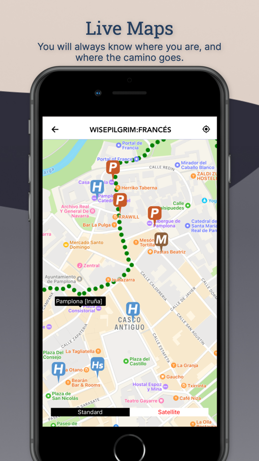 #6. Wise Pilgrim All Caminos (iOS) 由: Michael Matynka