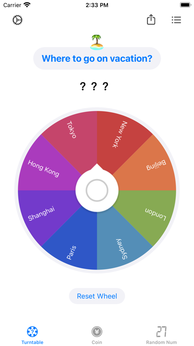 Spin The Wheel - Make Decision Screenshot 1 - AppWisp.com Spin The Wheel - Make Decision Screenshot 1 - AppWisp.com