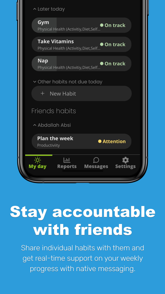 #4. Weekup - Weekly Habit Tracker (iOS) 由: Abdallah Absi