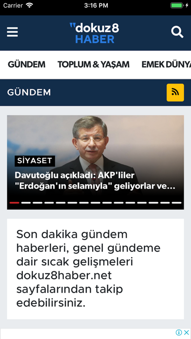dokuz8 Haber Screenshot