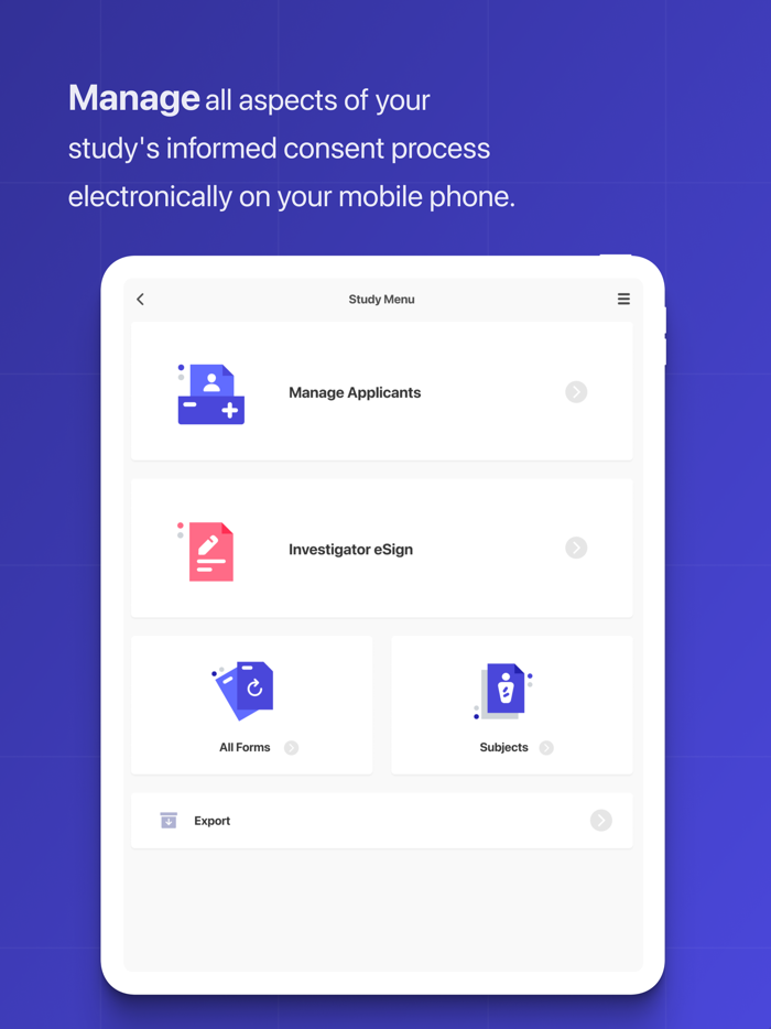 cubeCONSENT 3.0 - For Site INV