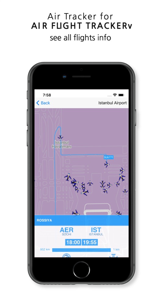 #4. Air Flight Tracker (iOS) 由: fikret urgan