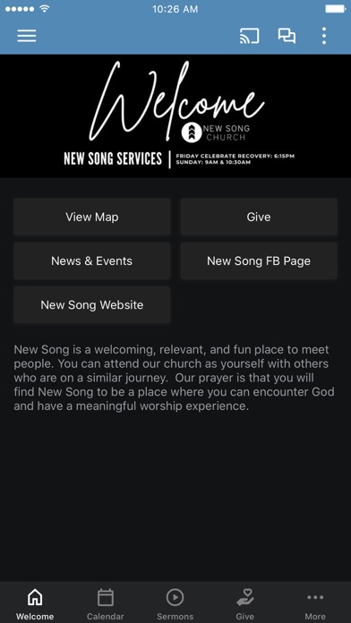 New Song Church - Bismarck, ND Screenshot