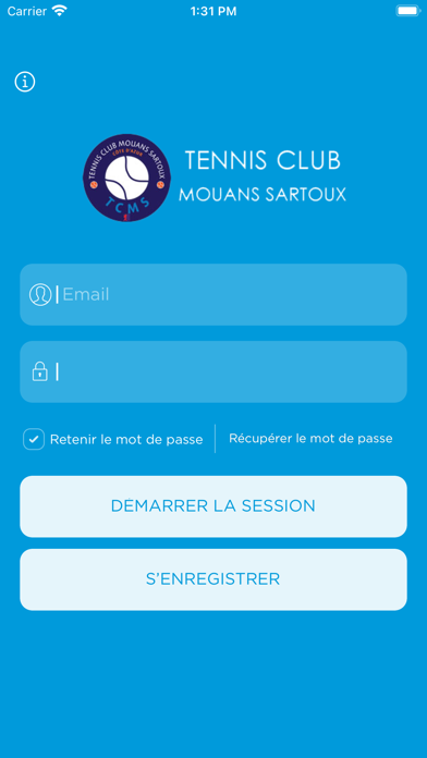 Tennis Club Mouans Sartoux Screenshot
