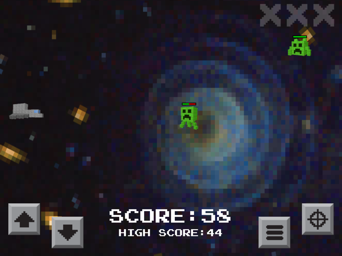 Alien SpaceCraft Game