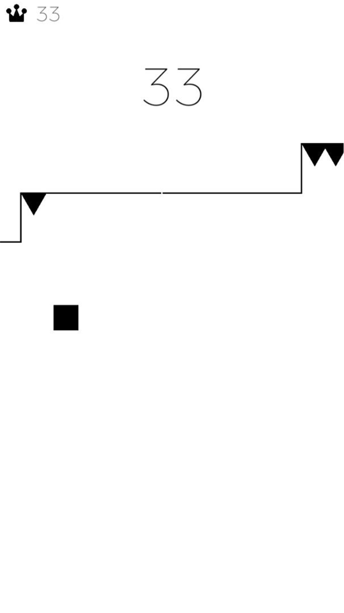 Black and White Geometry Dash