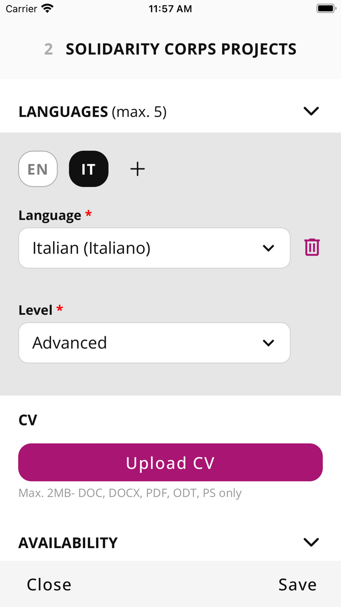 European Solidarity Corps