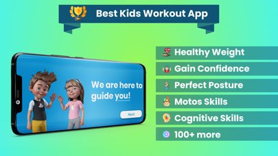Fitness for Kids: Kids Workout Screenshot