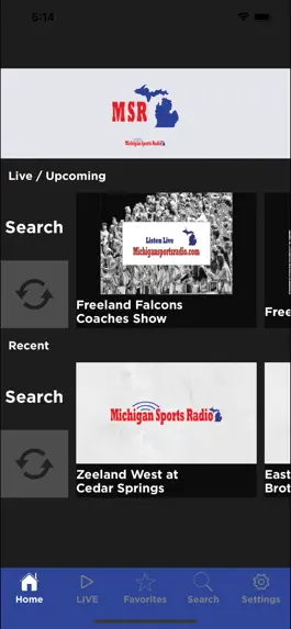 Game screenshot Michigan Sports Radio mod apk