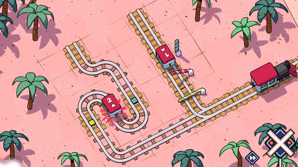 #4. Railbound (iOS) Podle: Afterburn Lukasz Spierewka