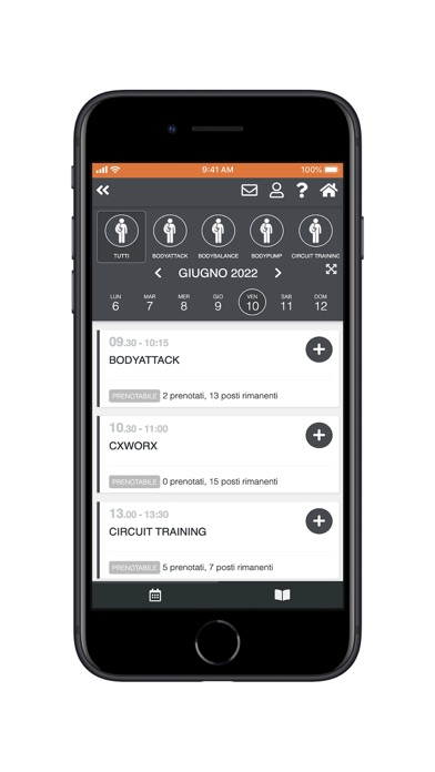Monza e Brianza Fitness Screenshot