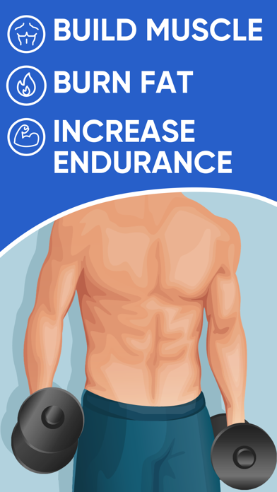 Workout for Men · Fit & Strong Screenshot