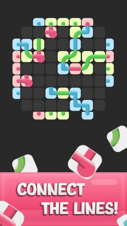 Build the Lines: Color Connect