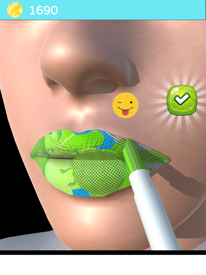 Lip Art Lipstick Makeup Game