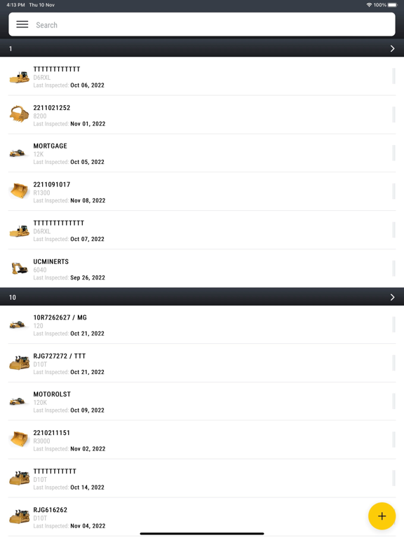 Screenshot #5 pour Cat® Wear Management System