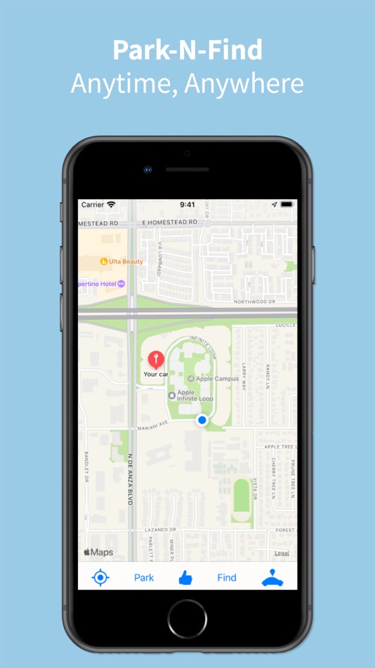 #1. Park-N-Find (iOS) 来自: Umang Shah