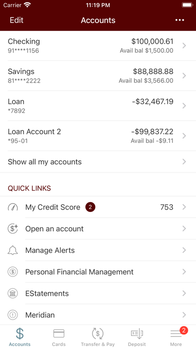 FBFCU-Mobile Screenshot