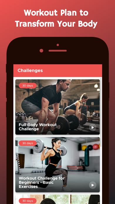 Barbell Workouts and Exercises Screenshot