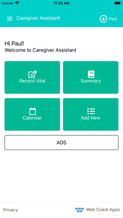 CA - Caregiver Assistant Screenshot