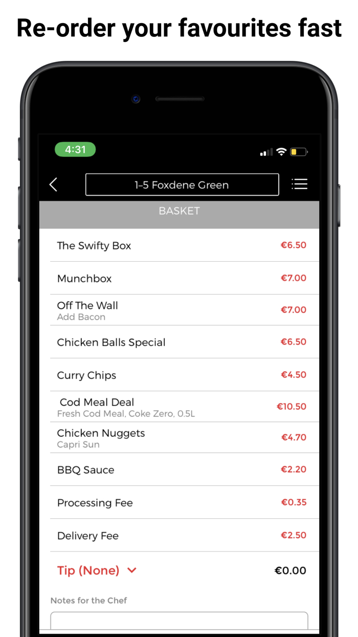 The 9th Lough Take Away App