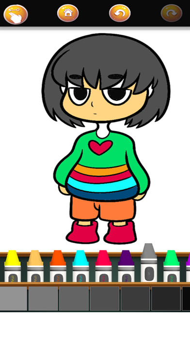 Super Sans Coloring Book Screenshot
