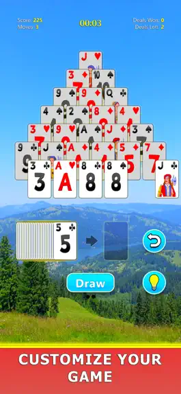 Game screenshot Pyramid Solitaire Mobile apk