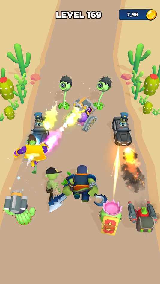 #6. Merge Master: Idle Zombie War (iOS) 由: ICEBEAR., JSC