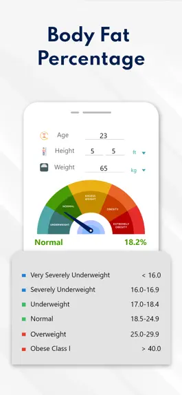 Game screenshot BMI, BMR & Body Fat Calculator hack