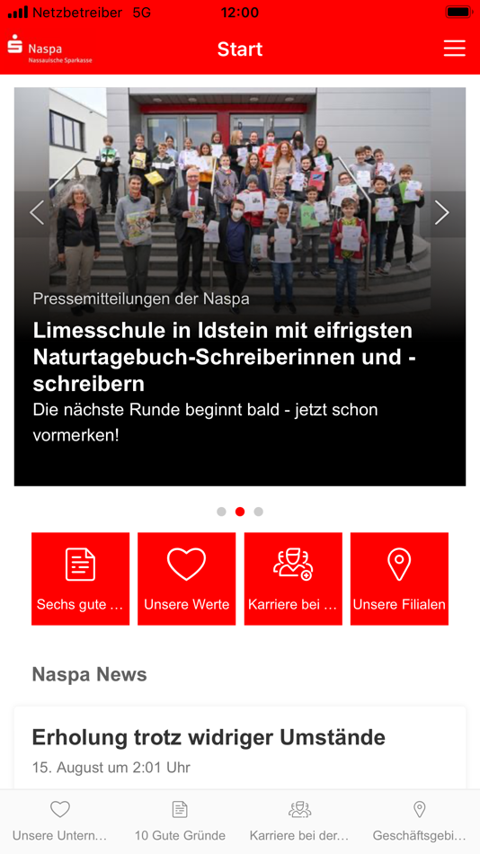 #1. Naspa inside (iOS) 由: Nassauische Sparkasse, Anstalt des oeffentlichen Rechts