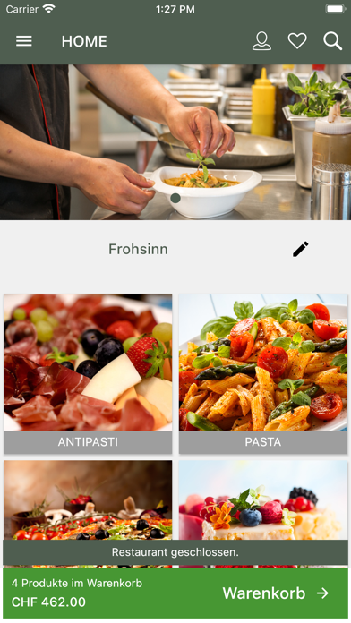 Pizzeria Frohsinn Screenshot