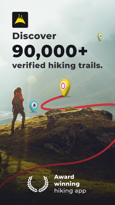 HiiKER: The Hiking Maps App Screenshot