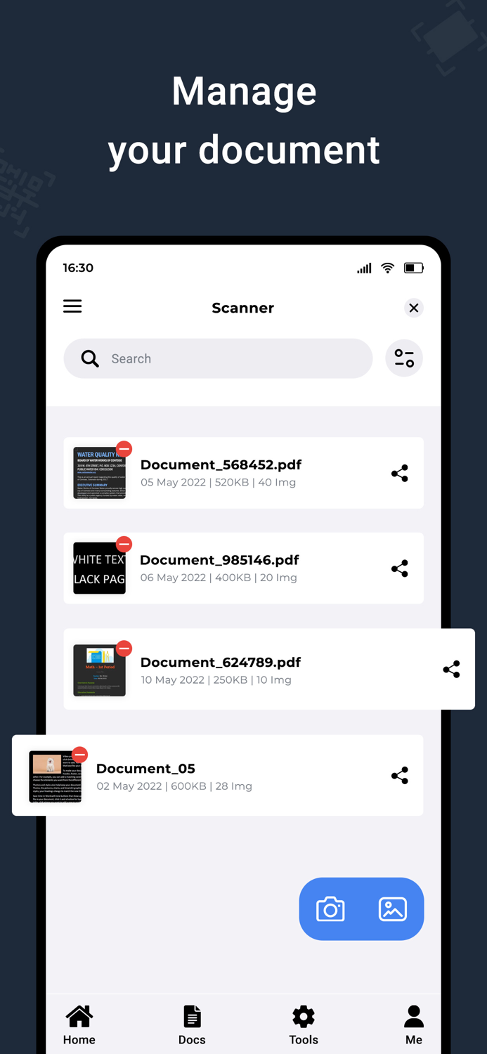 OCR Scanner - Camera Scanner