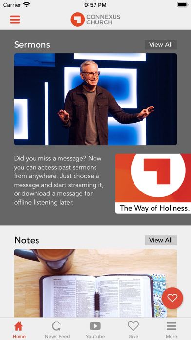 The Connexus Church App Screenshot