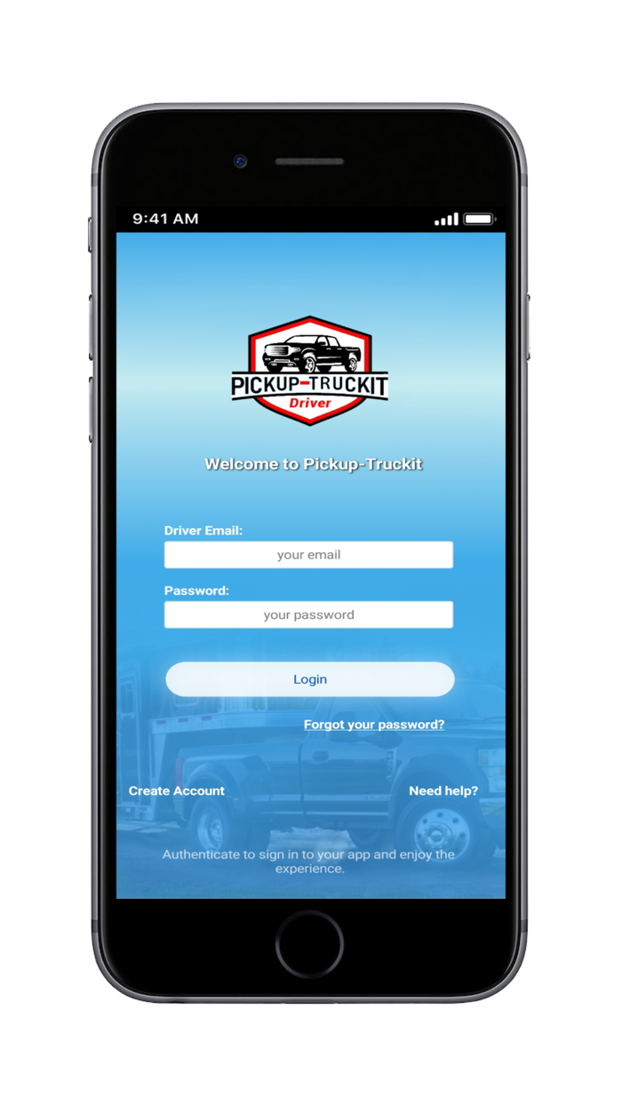 Pickup-Truckit Driver